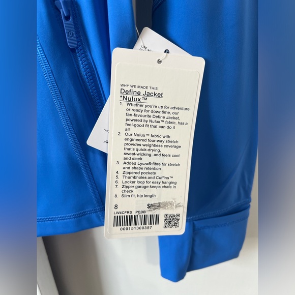 ‼️SOLD‼️Lululemon Define Jacket *Nulux
Jet Stream Size 8 - Picture 11 of 15